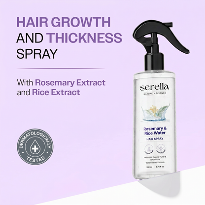Rosemary & Rice Water Hair Spray